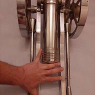 توپپ بزرگ دکوری فلزی