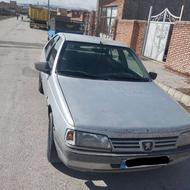 پژو 405 مدل 85 نقره ای