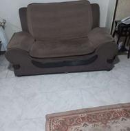 مبل 9 نفره با چوب و زیر کاری عالی