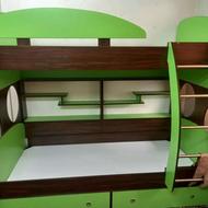 تختخواب دوطبقه ام دی اف