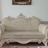 مبل راحتی سلطنتی هفت نفره در حد نو تر و تمیز