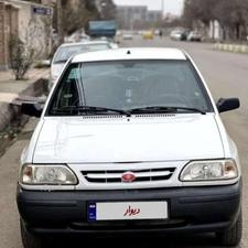 پراید مدل 98 بدون رنگ