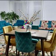 ناهارخوری 4 نفره مدرن کم استفاده شده