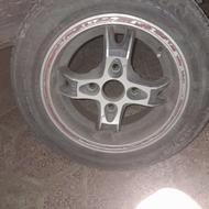 رینگ اسپرت پراید سالم هیچ مشکلی نداره 4تاش سالم