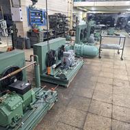 تعمیر و خرید و فروش کمپرسور موتور چیلر سردخانه بیتزر کوپلند