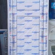 درب آلومینیومی3 میلیون / pvc پیویسی با شیشه 3200