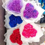 دسته گل3شاخه ای اقتصادی فقط240برای ولنتاین