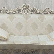 مبل 9 نفره استیل با چوب راش