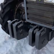 وزنه جلو تراکتور تافه