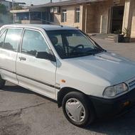 پراید سفید بی رنگ