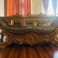 میز ناهار خوری سلطنتی7نفره