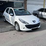 پژو 207i (پانوراما دنده ای) 1404 سفید