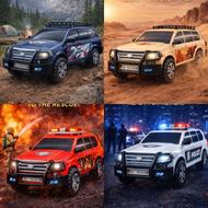 تولید و فروش عمده ماشین اسباب بازی لندکروز