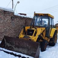 کار کردن با بیل بکهو