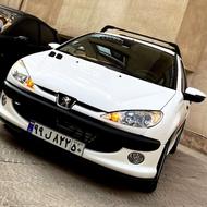 پژو 206 فرانسوی رخ در حد 1401 بدنه فول سرامیک،تخفیف جزیی