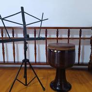 تنبک رنگ گردویی نو