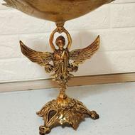 آجیل خوری شکلات خوری ومیوه خوری و کشکول برنجی اصل