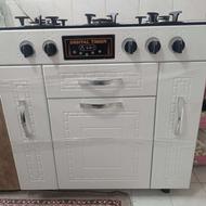 فروش گاز 5شعله در حد نو