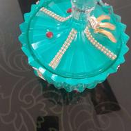 شکلات خوری فیروزه ای