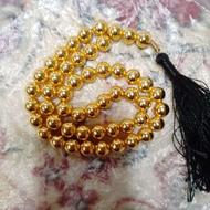 تسبیح رنگ طلایی