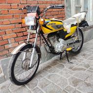 موتور استارتی زمرد کویر 125خشک خشک