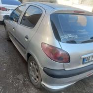 206 پژو نقره ای مدل 83