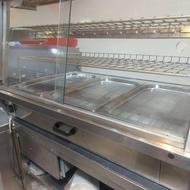 دیسپلی 120 سانتی و سرخ کن دین اصل امریکا