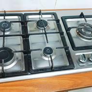 اجاق گاز استیل رومیزی 5 شعله