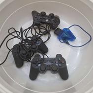 دسته بازی کامپیوتر بهمراه هدفون