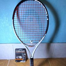 راکت تنیس هد اسپید 21 همراه با ضربه گیر