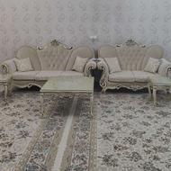 مبل 7نفره کلاسیک همراه میزنهارخوری