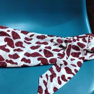 مقنعه طرح دار کرواتی