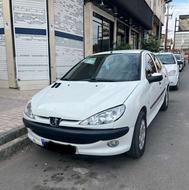 پژو206اس دی v8سفید