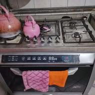 گاز 5 شعله طرح فر