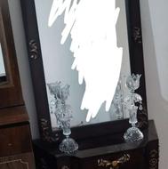 میز آرایش و آیینه شمعدان