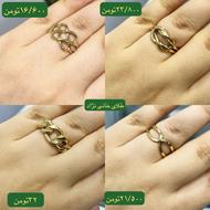 انگشتر طلا بین16میلیون تا30میلیون