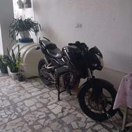 موتور ns200 رنگ مشکی