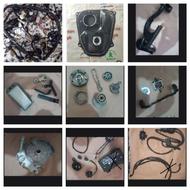 لوازم و قطعات موتور سیکلت طرح کیلیک کویر 150