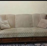 مبل راحتی 9 نفره چوبی