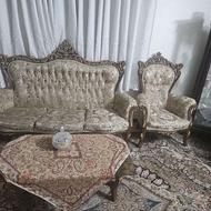 فروش مبل استیل 9 نفره 7نفره بعلاوه 2 میزبان