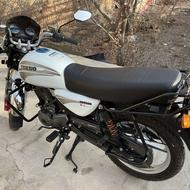 موتور سیکلت تکنو طرح بوکسر 1404 سفید کم کارکرد