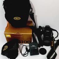 دوربین عکاسی نیکون D3100 سالم با لنز 18-55