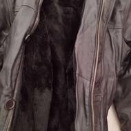 کاپشن چرم سالم