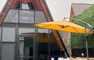 کلبه چوبی جکوزی دار بهشت پدری