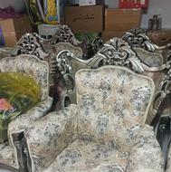 مبل سلطنتی چوبی کامل نو