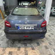 پژو 206 sd v20 1389 سرمه‌ای