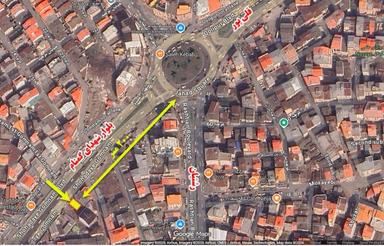 زمین تجاری برکمربندی اصلی فلکه جهاد رشتیان