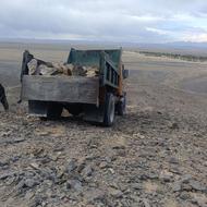 حمل سنگ ماسه کوری ومخلوط چاهان