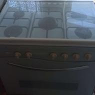 گاز پنج شعله طرح فر سالم تمیز