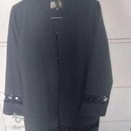 مانتو مشکی نو